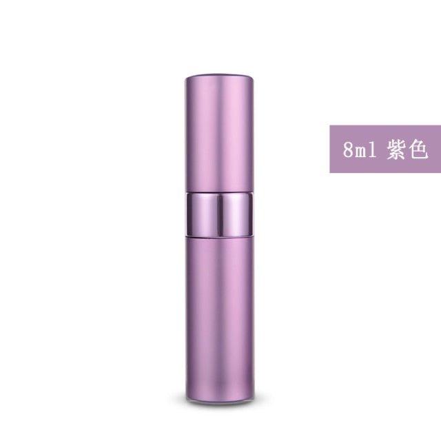 8ml10ml15ml20ml metal aluminum perfume bottle cosmetic spray bottle portable empty bottle travel sub-bottle liner glass - plusminusco.com