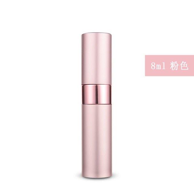 8ml10ml15ml20ml metal aluminum perfume bottle cosmetic spray bottle portable empty bottle travel sub-bottle liner glass - plusminusco.com