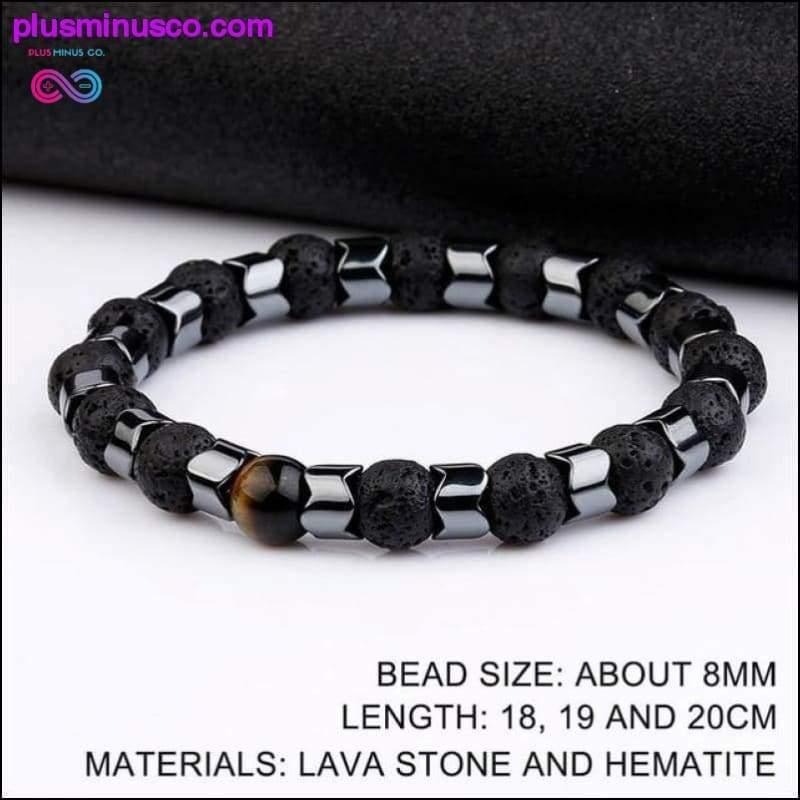 8MM Sandalwood Natural stone Hematite Wood Charm Beaded - plusminusco.com