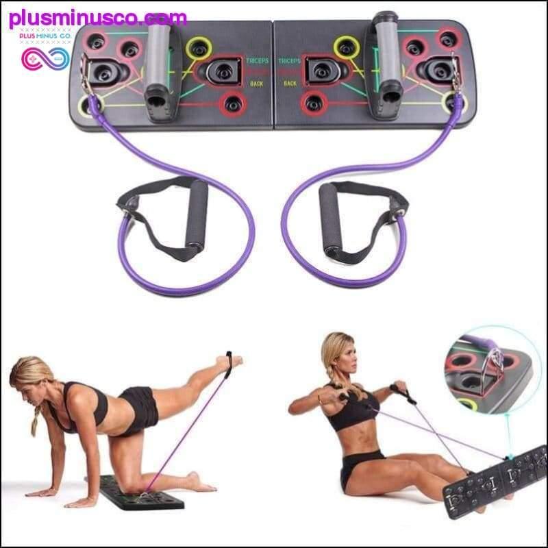 9 in 1 Push Up Board with Multifunction Body Building - plusminusco.com