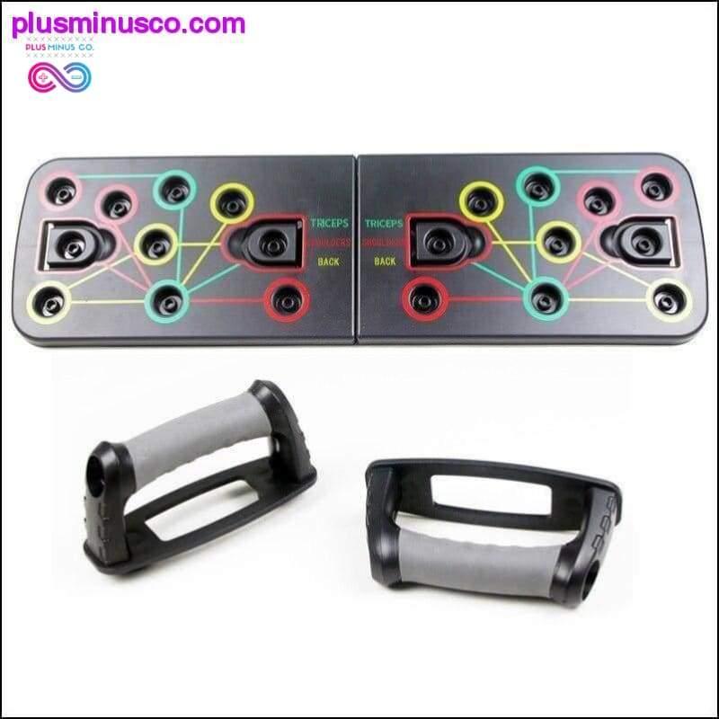 9 in 1 Push Up Board with Multifunction Body Building - plusminusco.com