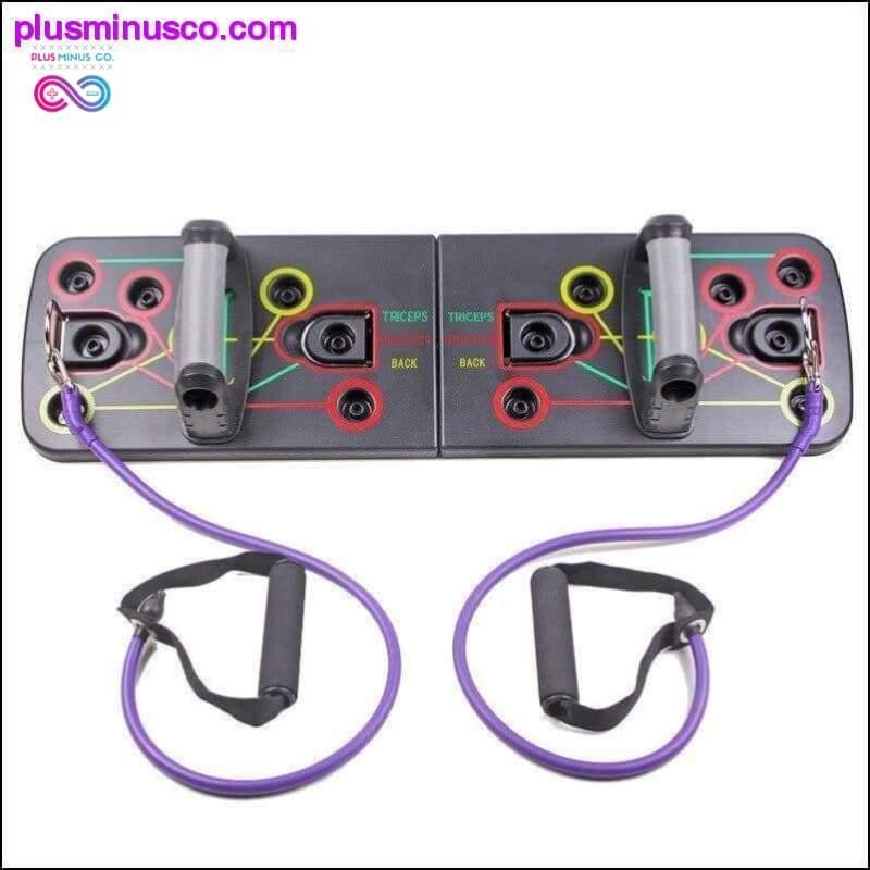 9 in 1 Push Up Board with Multifunction Body Building - plusminusco.com