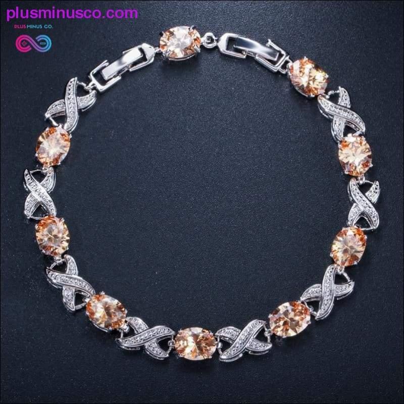 925 Solid Sterling Silver Created Moissanite Morganite Ruby - plusminusco.com