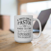 Tõeliselt suurepärast pastorit on raske leida kohvikruuse, suurepärast pastori kingitust, pastori tunnustust, pastori kingitust, pastori aastapäeva puhkust - plusminusco.com