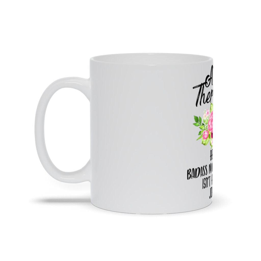 Aba Therapist Mugs Miracle Worker Mug, Therapist Coffee Mug || Behavior Therapist Gift Ideas - plusminusco.com
