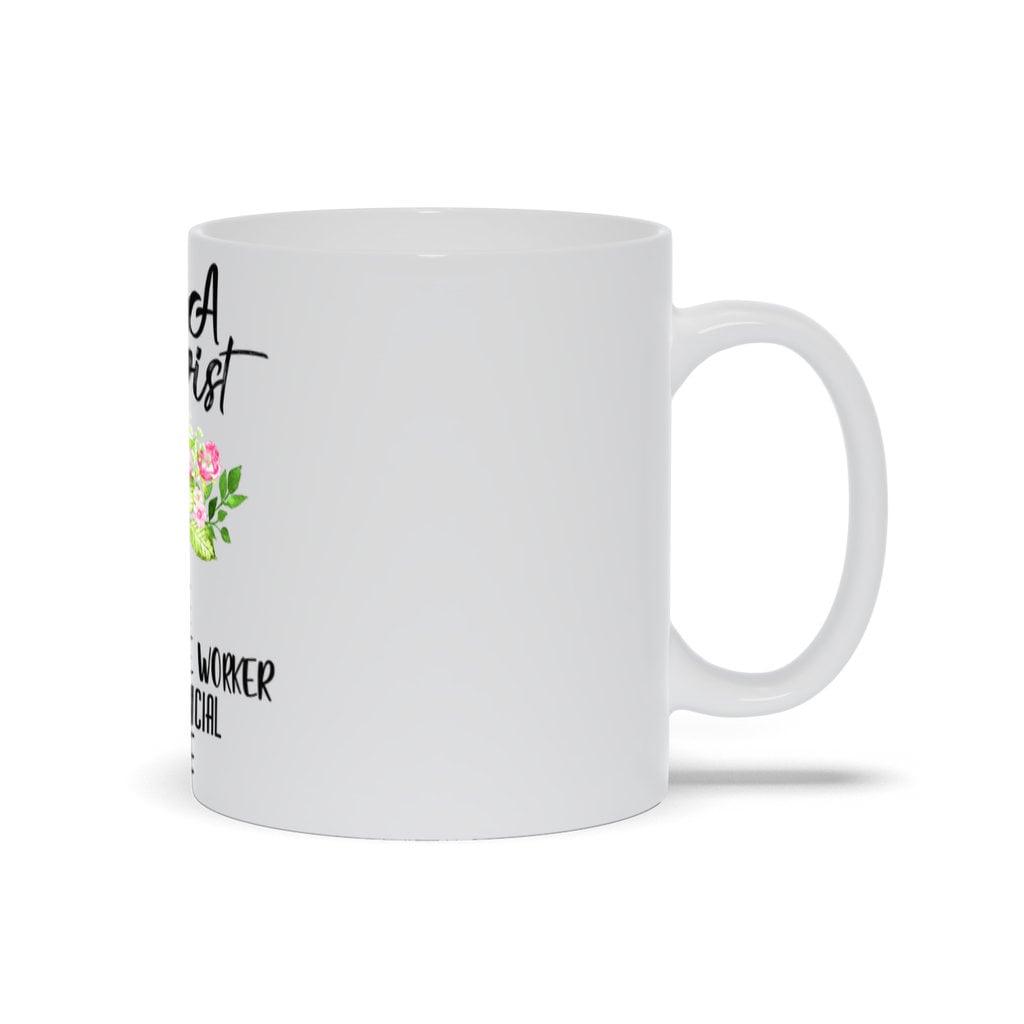 Aba Therapist Mugs Miracle Worker Mug, Therapist Coffee Mug || Behavior Therapist Gift Ideas - plusminusco.com