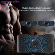 Abdominal Muscle Stimulator Trainer EMS ABS Electro - plusminusco.com