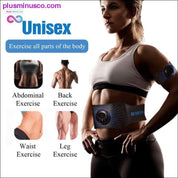 Abdominal Muscle Stimulator Trainer EMS ABS Electro - plusminusco.com