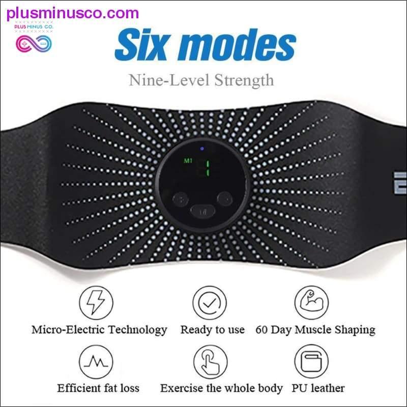 Abdominal Muscle Stimulator Trainer EMS ABS Electro - plusminusco.com