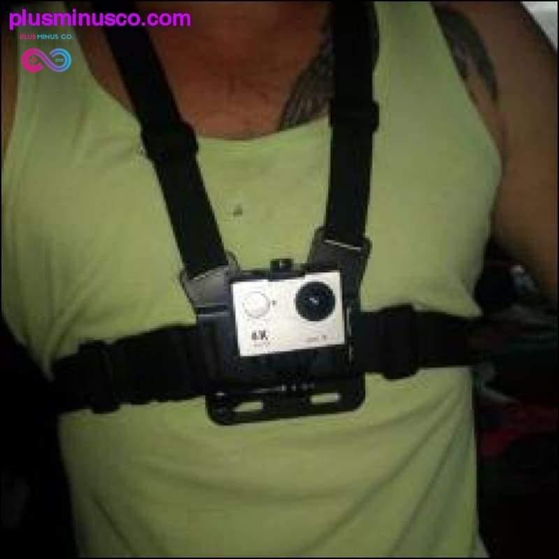 Veiksmo kameros krūtinės diržas || plusminusco.com – plusminusco.com
