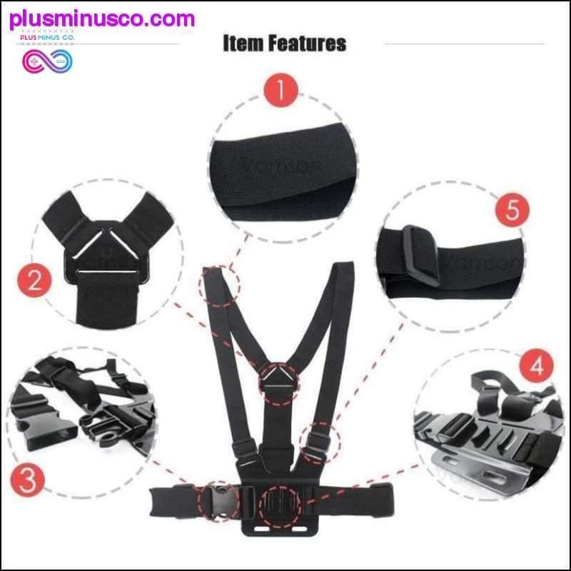 Action Camera Chest Harness Strap On || plusminusco.com - plusminusco.com