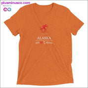 Alaska Girl love Skiing Short sleeve t-shirt at Plusminusco - plusminusco.com