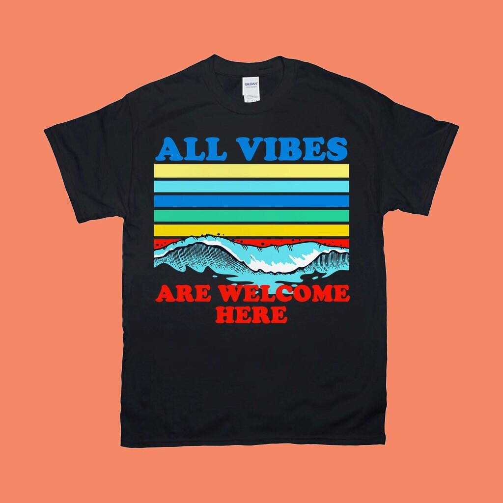 hippie topy All Vibes, včela láskavá vďačnosť, pozitívne oblečenie, Sunset Waves - plusminusco.com