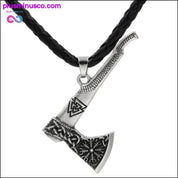 Amulet Viking Necklace at Axe Pendant - Natatanging Alahas para sa - plusminusco.com