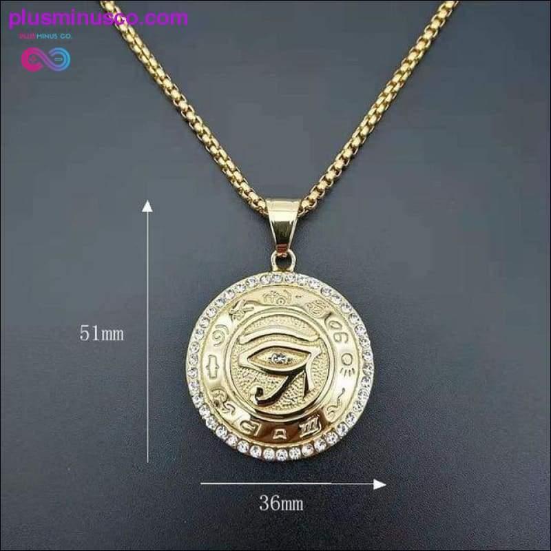 Ancient Egypt The Eye Of Horus Pendant Necklaces For Women - plusminusco.com