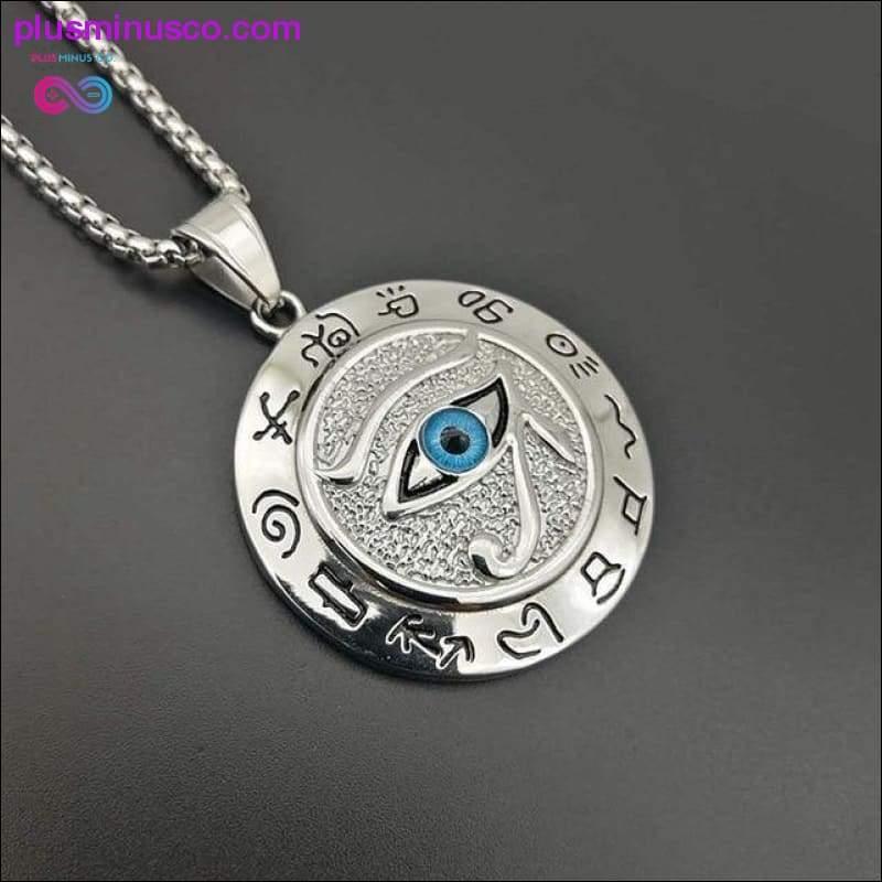 Ancient Egypt The Eye Of Horus Pendant Necklaces For Women - plusminusco.com