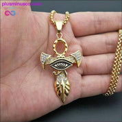 Ancient Egypt The Eye Of Horus Pendant Necklaces For Women - plusminusco.com