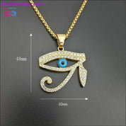 Ancient Egypt The Eye Of Horus Pendant Necklaces For Women - plusminusco.com