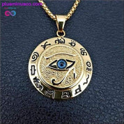 Ancient Egypt The Eye Of Horus Pendant Necklaces For Women - plusminusco.com