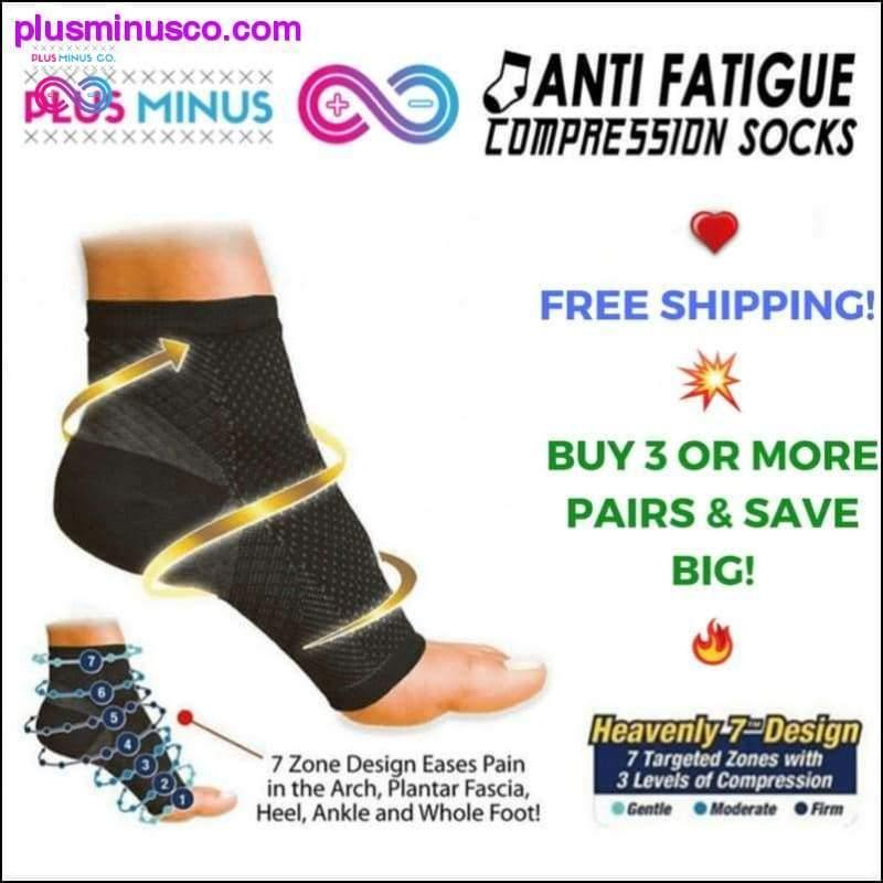 Anti-fatigue kompresjonssokker - plusminusco.com