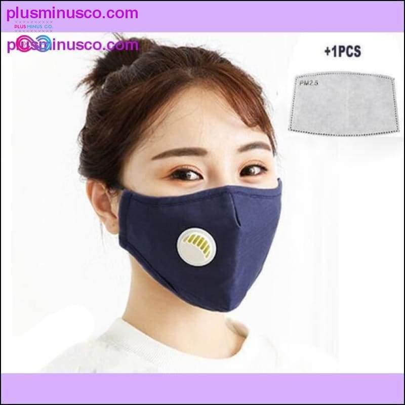 Пылавая маска супраць забруджвання PM2.5 - plusminusco.com