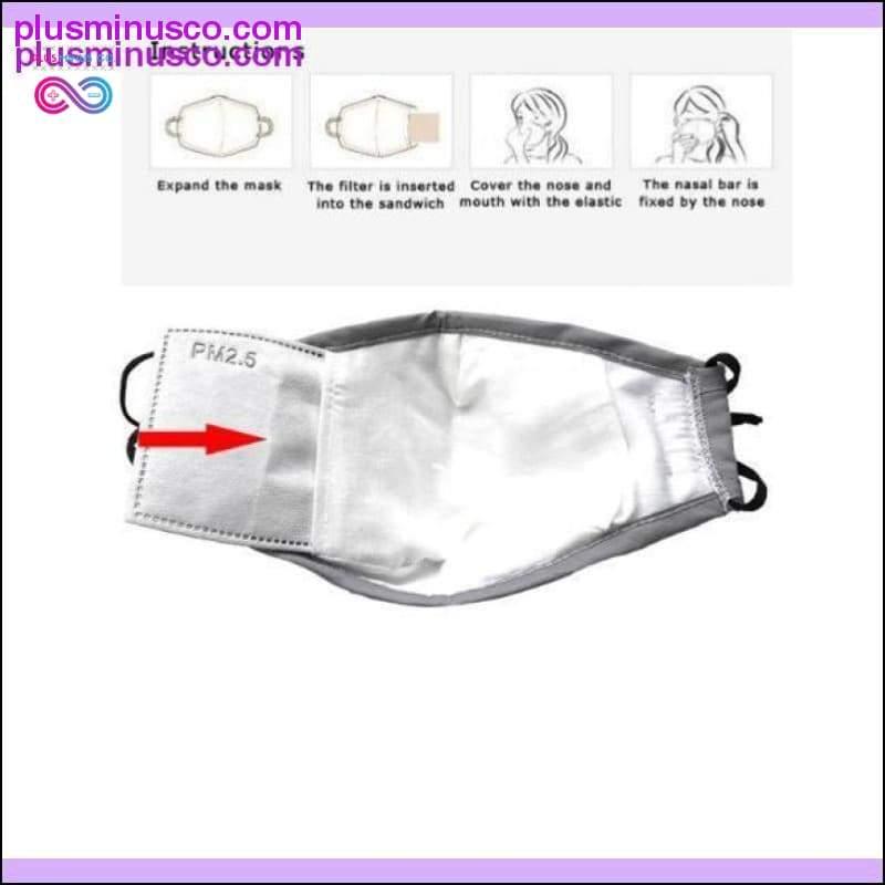 Anti Pollution PM2.5 Mouth Mask Dust Respirator - plusminusco.com
