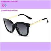 Antireflektierende polarisierte Cat-Eye-Sonnenbrille für Damen – plusminusco.com