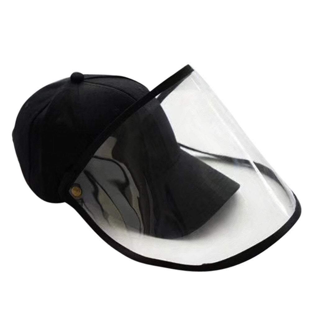 Köpködésgátló védősapka porálló huzat csúcsos sapkák kalapok állítható méretű kültéri arcvédő sapkák Protect - plusminusco.com