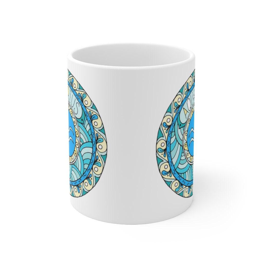 Aquarius Zodiac Mug, Aquarius Mug, January 20 to February 17 born Zodiac Gift, Zodiac Sign, Horoscope Gift, Astrology Gift - plusminusco.com