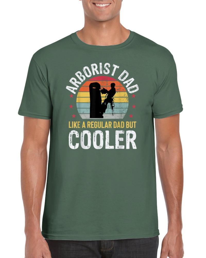 Arborist Dad Tree Climber Funny Arborist Father Men's Gift  T-shirt - plusminusco.com