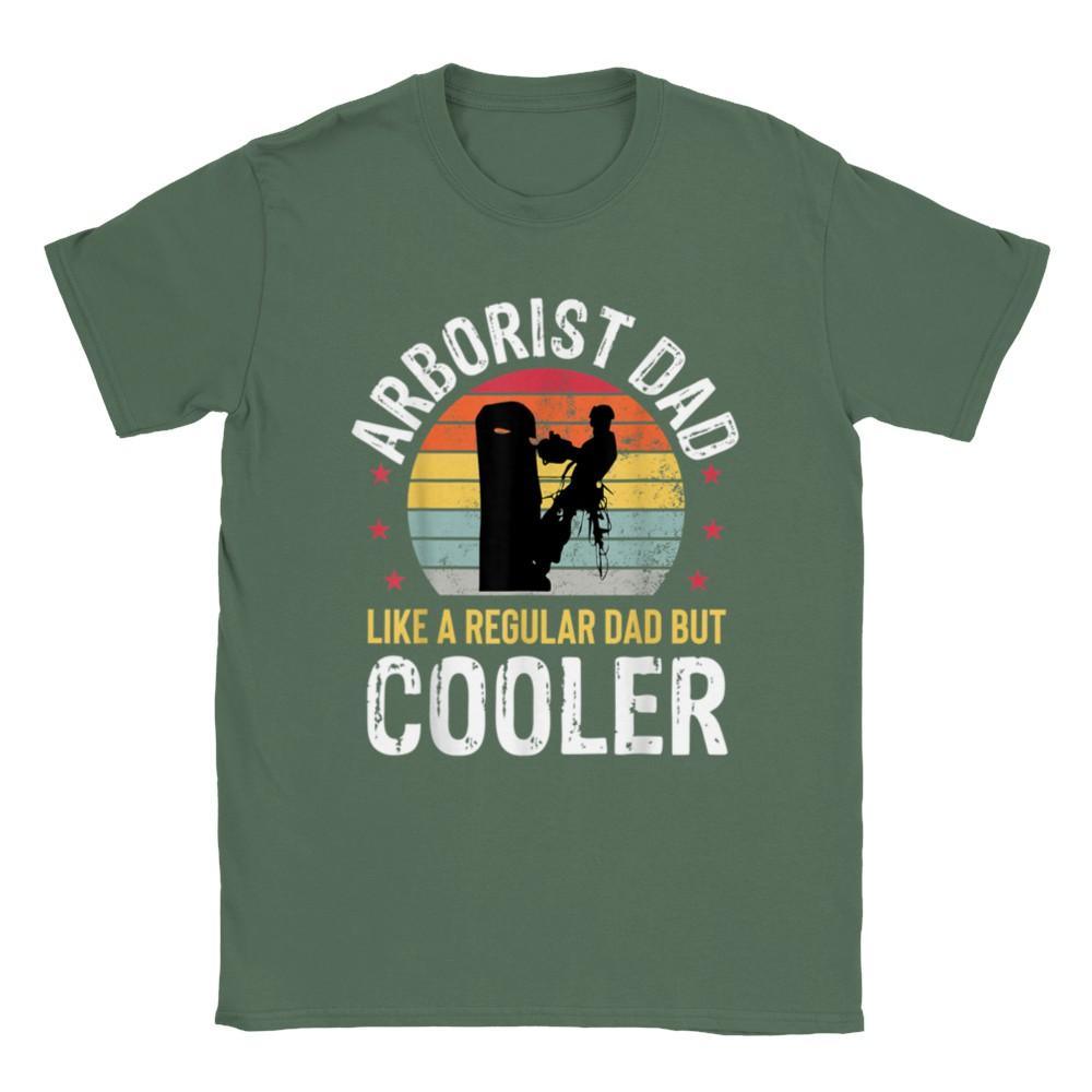 Arborist Dad Tree Climber Funny Arborist Father Men's Gift  T-shirt - plusminusco.com