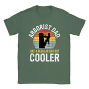 Arborist Dad Tree Climber Funny Arborist Father Men's Gift  T-shirt - plusminusco.com