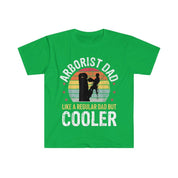 Camiseta masculina para presente Arborist Dad Tree Climber Engraçado Arborist Father - plusminusco.com