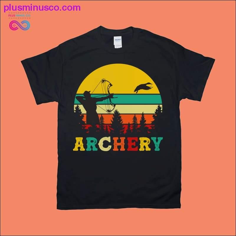 Archery | Retro Sunset T-Shirts - plusminusco.com