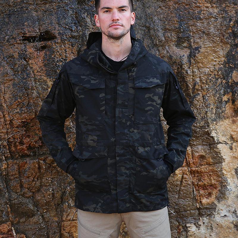 Мужчынская ваенна-тактычная куртка Archon Bourne, мужчынская воданепранікальная вятроўка восень-зіма на адкрытым паветры - plusminusco.com