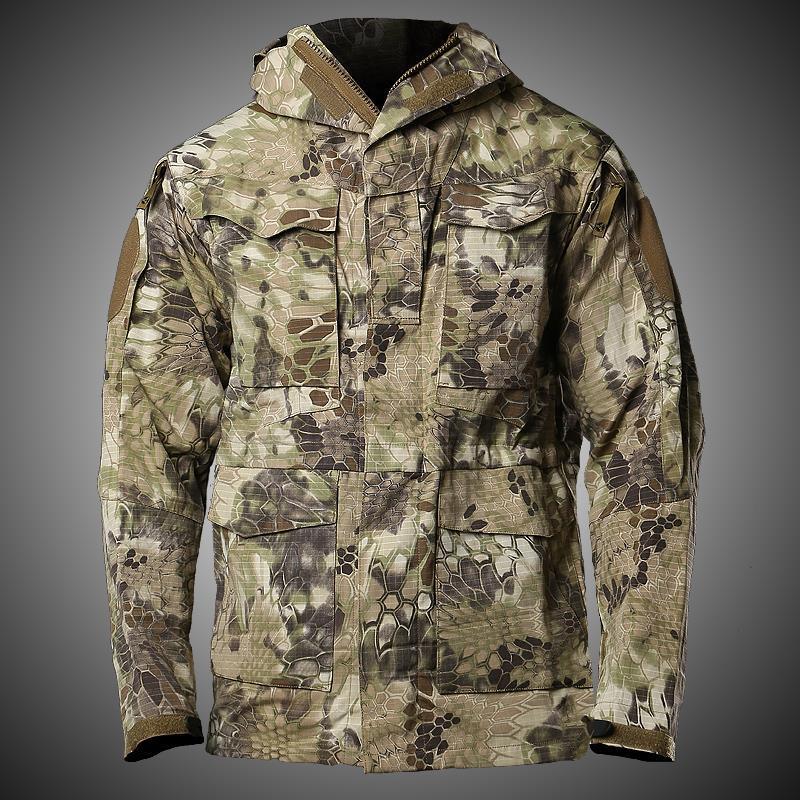 Archon Bourne Men's Military Tactical Jacket Men Fall Winter Outdoor Waterproof Windbreaker - plusminusco.com