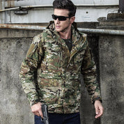 Archon Bourne 남성용 밀리터리 전술 재킷 남성 가을 겨울 야외 방수 윈드브레이커 - plusminusco.com