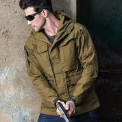 Archon Bourne Men's Military Tactical Jacket Men Fall Winter Outdoor Waterproof Windbreaker - plusminusco.com