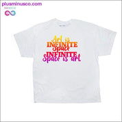 Art is Infinite Space Infinite space is art Black T-Shirts - plusminusco.com
