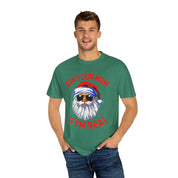 Paklausk savo mamos, ar aš tikras komforto spalvos marškinėliai, Kalėdų Senelis tikras, Kalėdų dovana,Juokingos Kalėdų Senelio Kalėdos, Bjaurusis kalėdinis barzdotas Kalėdų senelis - plusminusco.com