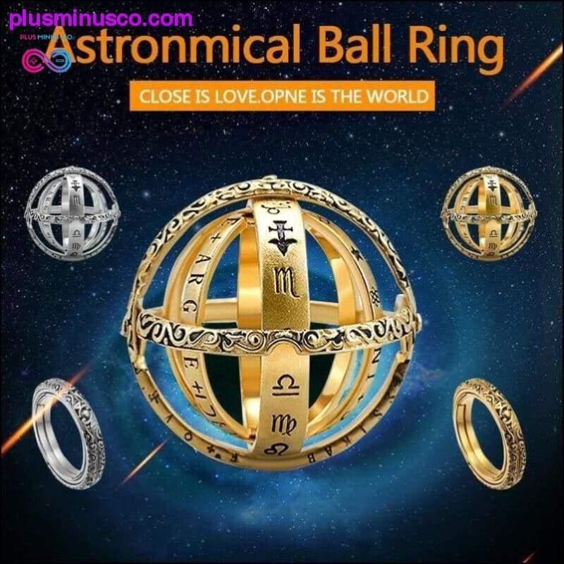 Astronomical Sphere Ball Cosmic Ring for Couples - plusminusco.com
