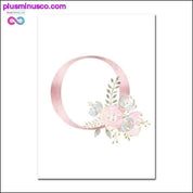 Baby Posters Personalized Girl's Name Custom Poster Nursery - plusminusco.com