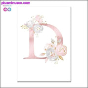 Baby Posters Personalized Girl's Name Custom Poster Nursery - plusminusco.com
