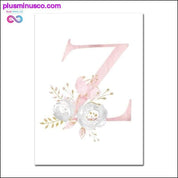 Baby Posters Personalized Girl's Name Custom Poster Nursery - plusminusco.com