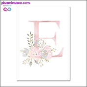 Baby Posters Personalized Girl's Name Custom Poster Nursery - plusminusco.com