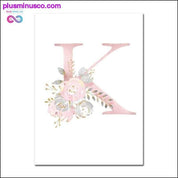Baby Posters Personalized Girl's Name Custom Poster Nursery - plusminusco.com