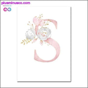 Baby Posters Personalized Girl's Name Custom Poster Nursery - plusminusco.com