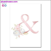 Baby Posters Personalized Girl's Name Custom Poster Nursery - plusminusco.com