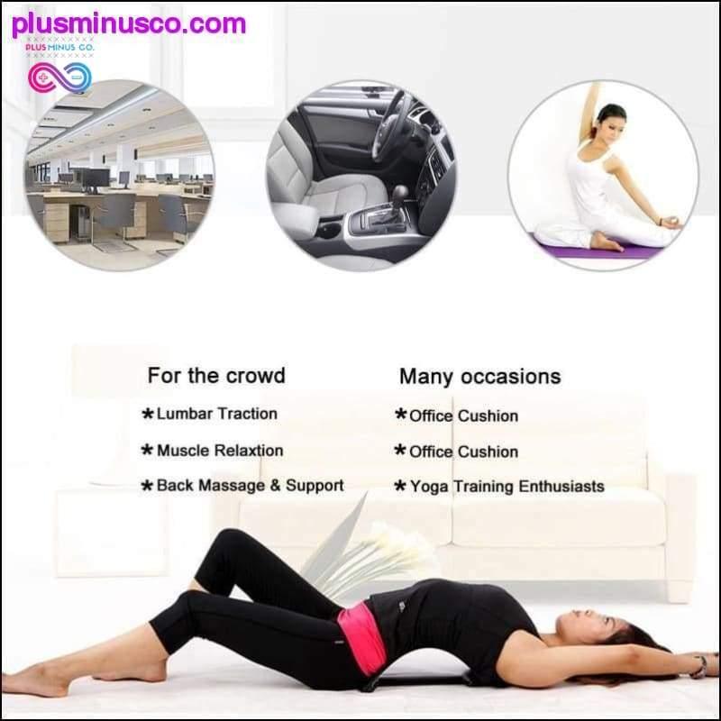 Massagem nas costas Maca Mágica Equipamento de Fitness Stretch Relax - plusminusco.com