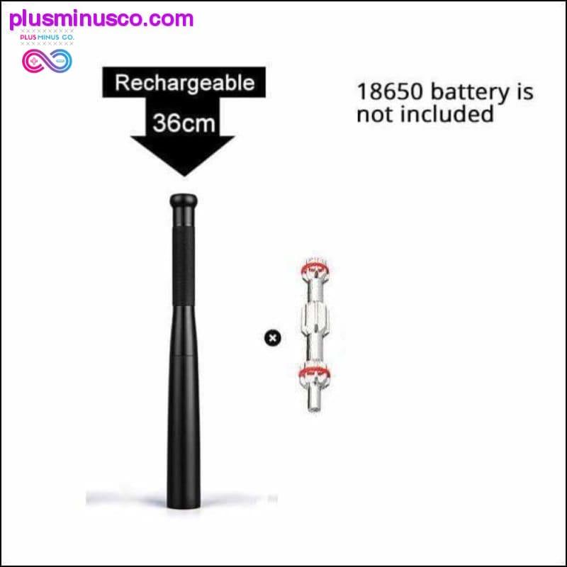 Baseball Bat LED Flashlight 2000 Lumens CREE XML-T6 Super - plusminusco.com